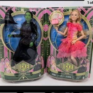 Mattel Wicked Movie Glinda & Elphaba Dolls URL MISPRINT ERROR BOX SET